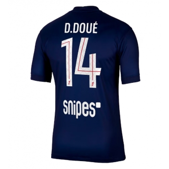 Paris Saint-Germain Desire Doue #14 Maglia Gara Casa Repliche 2025-26 Maniche Corte